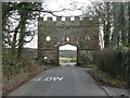 Gateway near Dunstan village