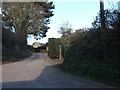 SX4058 : Minor road in Trehan by David Smith
