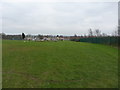 Open land and a play area on Bushbury Hill