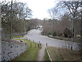 Footpath descent to the Bridge of Dee