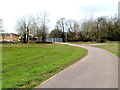 Footpath and cycleway near Malpas Brook bridge, Bettws, Newport