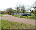 Malpas Brook footbridge, Bettws, Newport