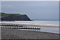 Sunlight and sand at Borth