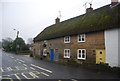 Row of four cottages