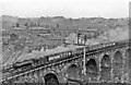 NZ2642 : King's Cross - Newcastle express approaching Durham station across viaduct by Ben Brooksbank