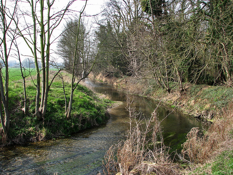 The River Cam (or Granta) near Sawston © John Sutton cc-by-sa/2.0 ...