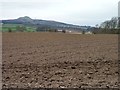 Ploughed field near Lochmuir