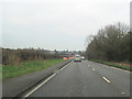 B4195 approaching roadworks