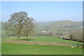 Across the fields to Glutton Bridge