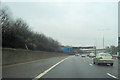 M25 approaching A4007 overbridge