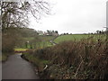 Minor road near Rudry