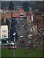 Hermitage Road, Hitchin, viewed from Windmill Hill