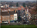TL1829 : The junction of Hermitage Road, Queen Street and Walsworth Road, Hitchin by John Lucas