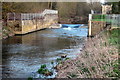 Gauging station on the Ouzel