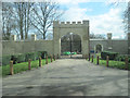 Entrance to Thame Park at Grey