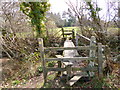 Stuckton, footbridge