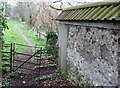 Cob Wall and Kissing Gate