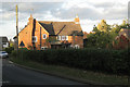 House with an external chimney, School Street