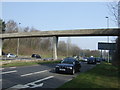 Footbridge over the A57