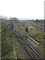 Railway towards Liverpool