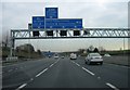 M25, clockwise junction 21