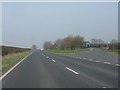 Southbound layby on the A458