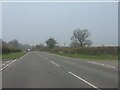 A458 at Burnt Tree crossroads