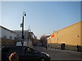 View up Brady Street from Durward Street