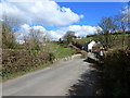 Ponsworthy Bridge and the hill beyond