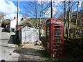 Telephone box at Ponsworthy