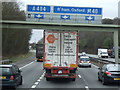 A busy M40 towards Oxford