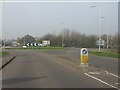 Chester Road at the Whitchurch bypass roundabout