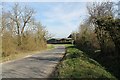 Bend in road by Owens Barn Farm