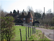 TQ6653 : Change The Act Oast, The Street, Mereworth by Oast House Archive
