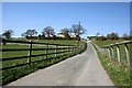 The track to Bellgreave Farm