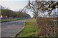 Looking Northwards on the A6 near Clophill