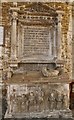 SK8632 : Memorial to Johannes Blyth, St Andrew's church, Denton by J.Hannan-Briggs