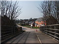SJ3043 : View across the accommodation bridge by John Haynes