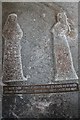 SK8832 : Brass of William & Agnes Strood, Harlaxton church by J.Hannan-Briggs