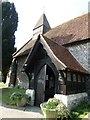 St Leonard, Denton: porch