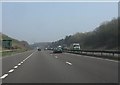 Extended slip road on the Chester bypass