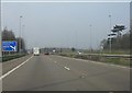 M53 motorway - one mile to junction 10