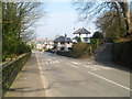 Borth Road descends towards central Porthmadog