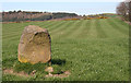 NS9873 : Gormyre Refuge Stone by Anne Burgess