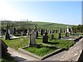 The grave yard at St Colman