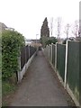 Footpath - Rufford Avenue