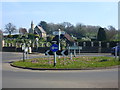 SX8570 : Roundabout at East Ogwell by Ruth Sharville