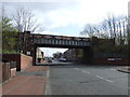 Railway bridge over Victoria Road