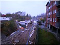 Metrolink Construction for the new Didsbury station