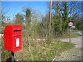 Mail box at Grazeley Green